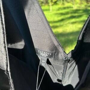 Talbots Black Mini Dress